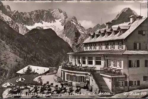 Maison de croix contre Zugspitze, non-achevée- date 1961