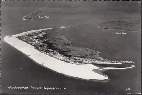 Amrum, photo aérienne, couru en 1965