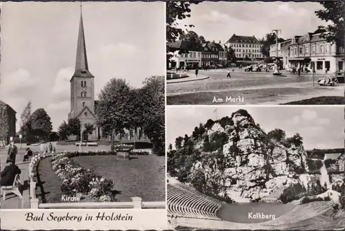 Bad Segeberg, Kirche, Am Markt, Kalkberg, ungelaufen