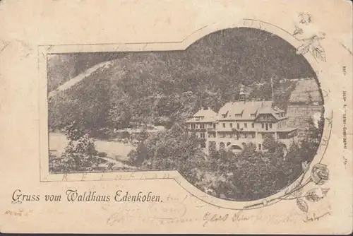 Grave de la maison boisée d'Edenkoben, couru 1902