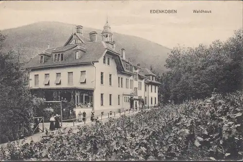 Edenkoben, Waldhaus, Feldpost, couru en 1915