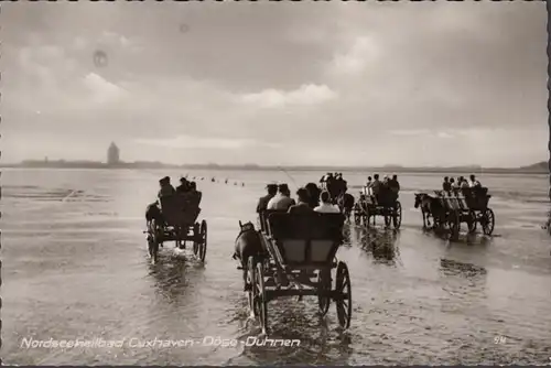 Cuxhaven Döse Duhnen, Wattfahrt, ungelaufen- datiert 1960