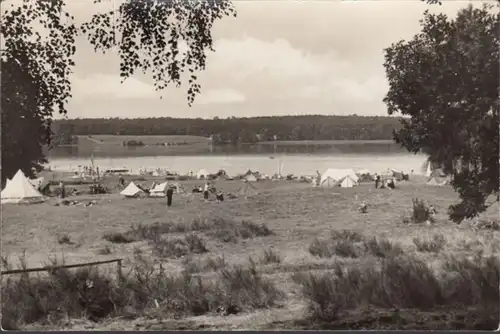 Schorfheide, lac de publicité, angle doux, non couru- date 1960