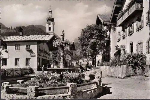Oberaudorf, Marienbrunnen, gelaufen 1955