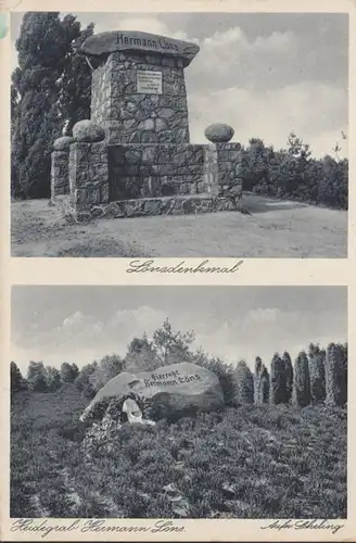 Monument à Lons, Heidegrab Hermann Löns, incurable