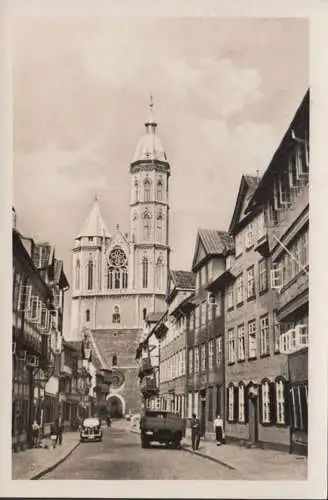 Braunschweig, Andreaskirche avec Weberstrasse, inachevé