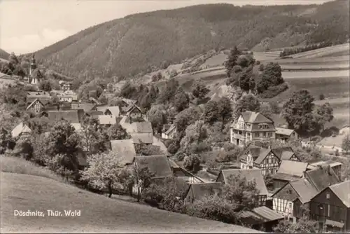 Döschnitz, vue de la ville, couru en 1971