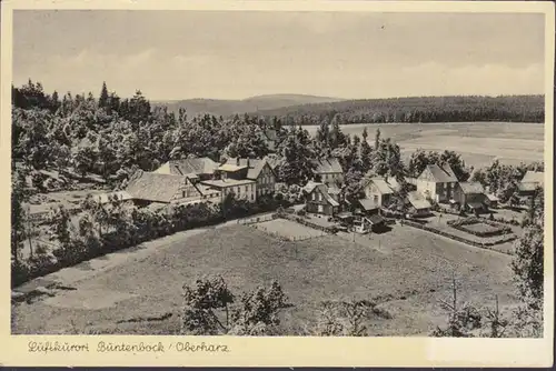 Büntenbock, vue de la ville, couru en 1958
