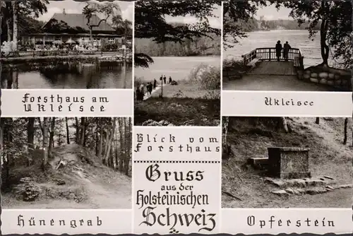 Suisse Holsteinaise, Ukleisee, Maison forestière, Hünengrab, Victime pierre, non-roulé