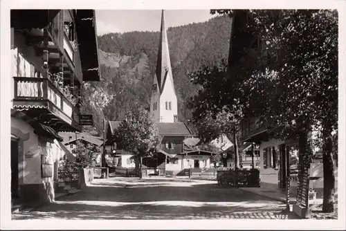 Bayrischzell, Dorfpartie, ungelaufen