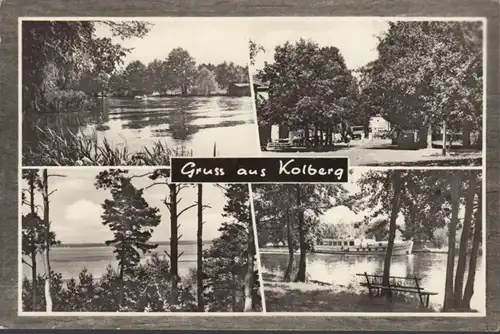 Gruss aus Kolberg, Mehrbild, gelaufen