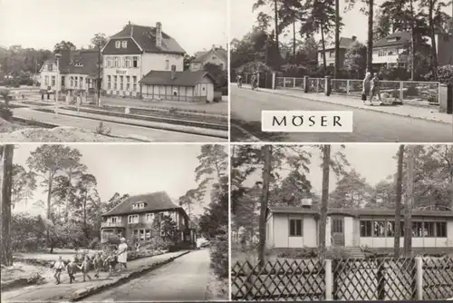 Mörser, Bahnhof, Strassenansichten, gelaufen 1979