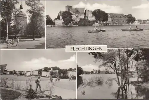Flechtingen, Lindenplatz, Wasserburg, Feierabendheim, Siedlung, gelaufen 1977