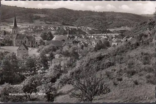 Weierbach an der Nahe, Stadtansicht, gelaufen