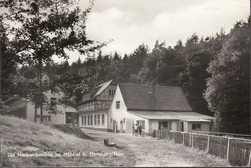 Die Naupoldsmühle im Mühltal, gelaufen