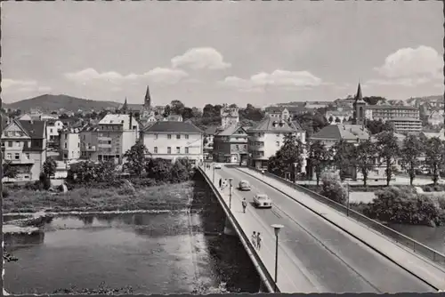 Werdohl, pont de Lenne, couru en 1964