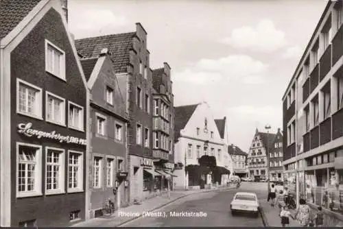 Rheine, Marktstrasse, Löwen Apotheke, ungelaufen