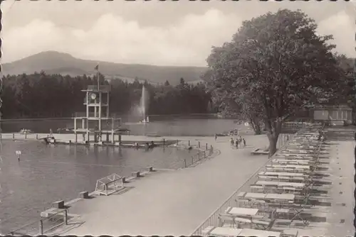 Großschönau, Waldstrandbad, gelaufen 1964