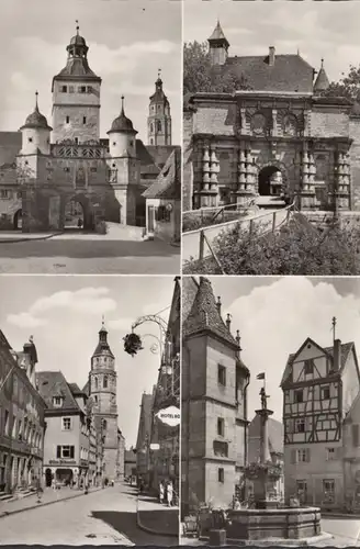 Weissenburg, Ellinger Tor, Eisen Albrecht, Hotel, gelaufen 1969