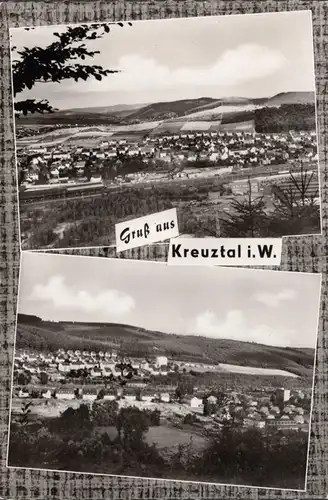 Gruss aus Kreuztal, Stadtansichten, gelaufen 1975