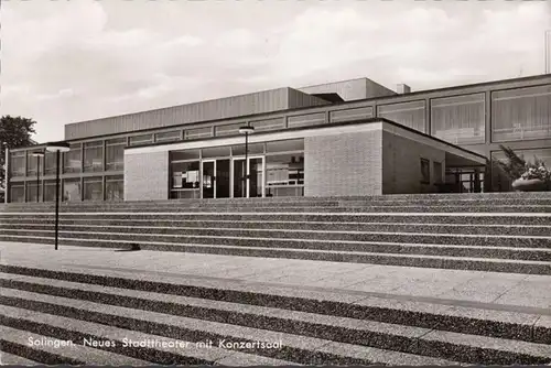 Solingen, Neues Stadttheater mit Konzertsaal, ungelaufen