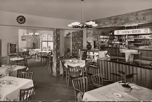 Boppard, restaurant Schweizerhaus, couru en 1958