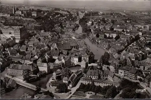 Bamberg, Fliegeraufnahme, ungelaufen