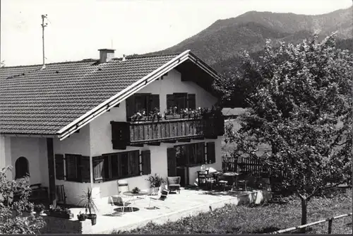 Benediktbeuern, Pension, gelaufen 1963