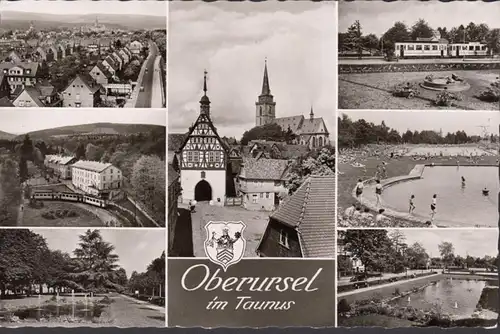 Oberursel, Stadtansichten, Schwimmbad, ungelaufen