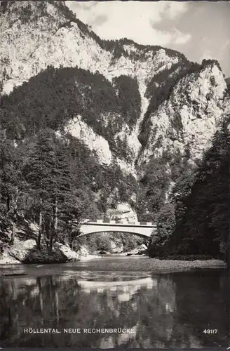 Mariazell, Höllental, Neue Rechenbrücke, gelaufen