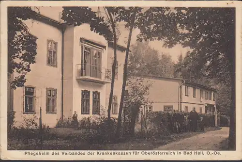 Bad Hall, Pflegeheim der Krankenkassen, gelaufen 1929