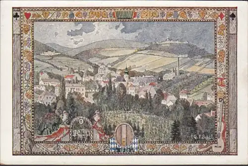 Vienne, Grinzing avec Robenzl et Kahlenberg, inachevé