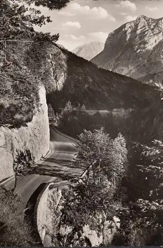 Alpenstrasse près de Mauthäusl, Watzmann et Reiteralpe, inachevé