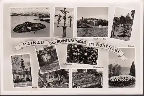 Mainau, Das Blumenparadies, Mehrbild, ungelaufen