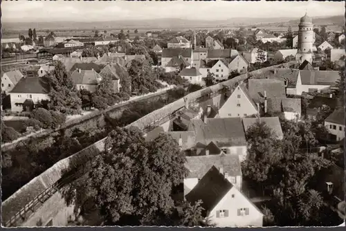 Norddlingen, vue de la ville, couru