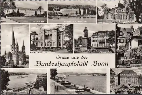 Bonn, capitale fédérale, multi-image, a couru en 1958