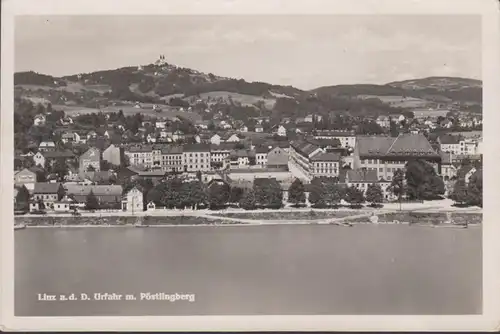 Linz a.d. Danube, erfgang avec Pöstlingberg, incurvée