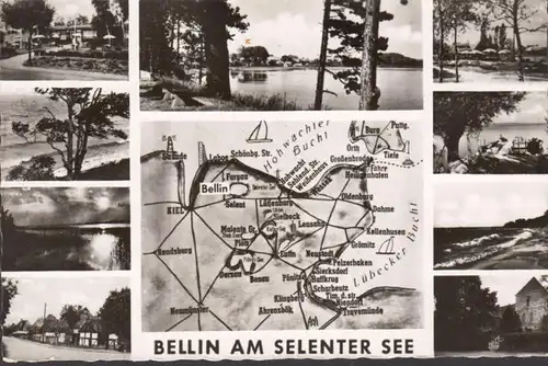 Bellin, Gasthaus am Selenter See, Mehrbild, ungelaufen