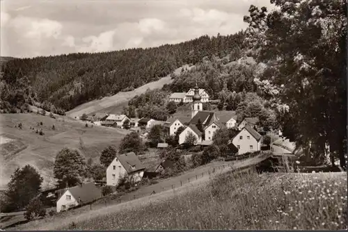 Oberwarmensteinach, vue de la ville, couru en 1971