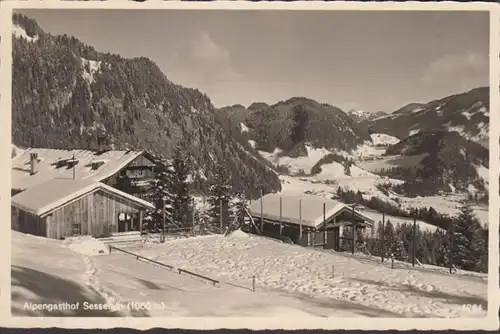 Tiefenbach, Alpengasthof Sesselalp, gelaufen 1957