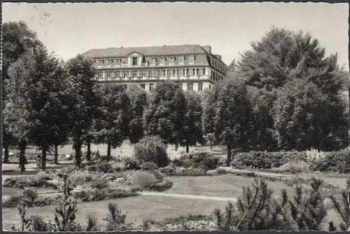 Bad Eilsen, jardin de pierre avec Fürstenhof, couru