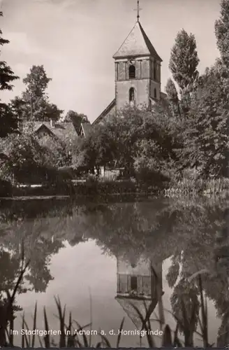 Achern, Im Stadtgarten, gelaufen 1962