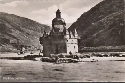 Die Pfalz bei Kaub, gelaufen 1956