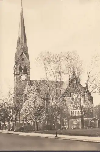 Dresde, église de l'Ascension, en 1979