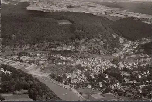 Neckargerach, photo de l'avion, incurvée