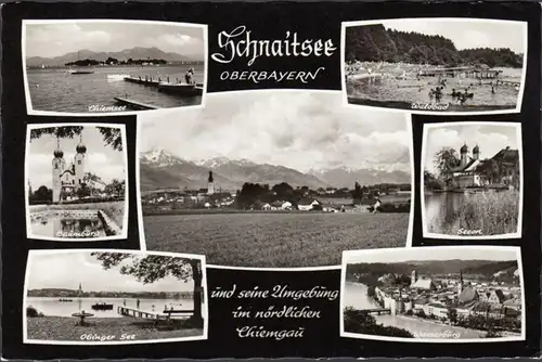 Schnaitsee, Chiemsee, Waldbad, Obinger See, ungelaufen