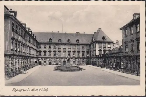 Bayreuth, Altes Schloss, ungelaufen