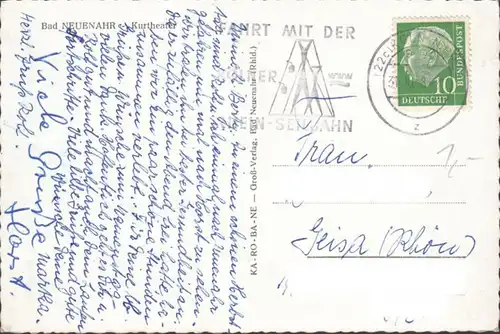 Bad Neuenahr, Kurtheater, gelaufen 1958