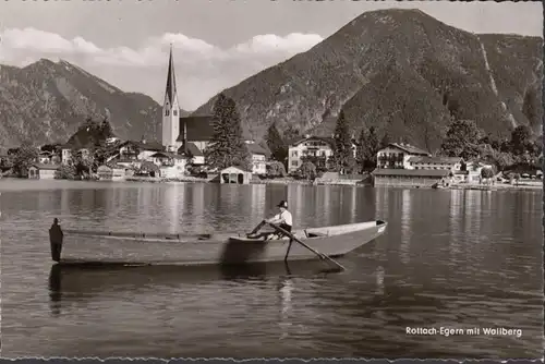 Rottach-Egern mit Wallberg, ungelaufen