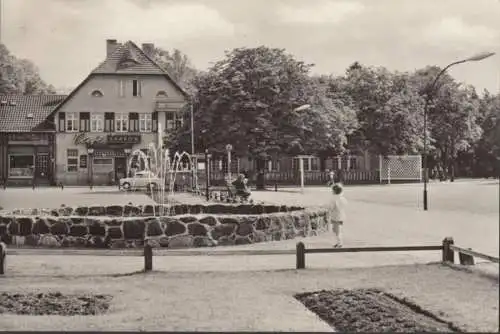 Bad Saarow, Gaststätte Cafe Saarow, gelaufen 1966